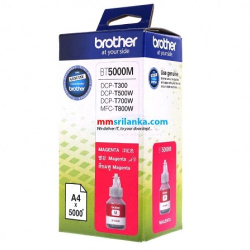 Cartouche jet d’encre Brother BT-5000M Magenta originale