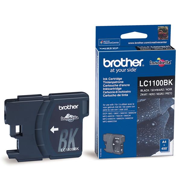Cartouche jet d'encre Brother LC1100BK Noire