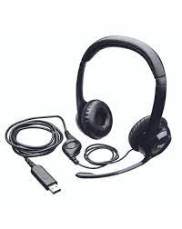 Casque Logitech H390 avec microphone anti-parasite - USB (981-000406)