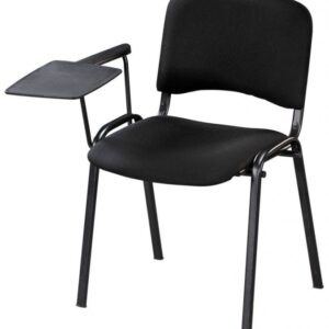 Chaise fixe avec écritoire ISO ECRIT coloris au choix