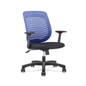 Chaise Opérateur MELODY en mesh avec accoudoirs