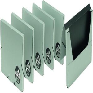 Chemise à rabats FOLDERMATE Format A4 Coul Gris