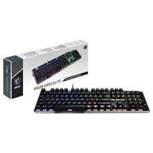 Clavier gaming rétroéclairé mécanique MSI VIGOR GK50 elite – AZERTY (S11-04FR231-CA)