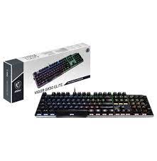Clavier gaming rétroéclairé mécanique MSI VIGOR GK50 elite - AZERTY (S11-04FR231-CA)