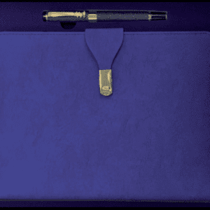 Coffret Agenda + stylo 16 x 22 cm Couverture Rigide en SimiliCuir coloris au choix