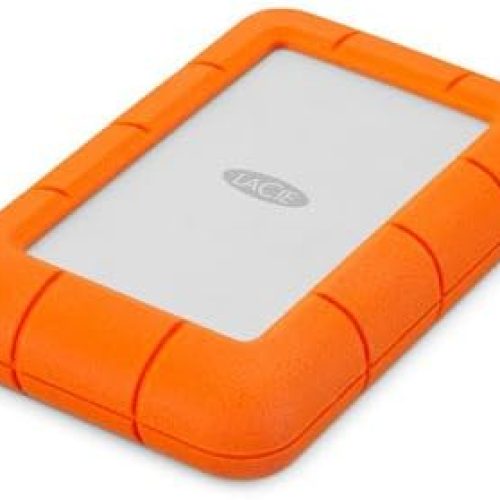 DISQUE DUR EXTERNE LACIE 1 TB RUGGED DESIGN. MINI 2.5″ USB 3.0 ( LAC301558 )