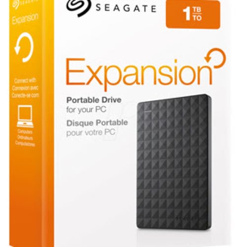 Disque dur externe Seagate Expansion HDD 1TB Noir (STEA1000400)