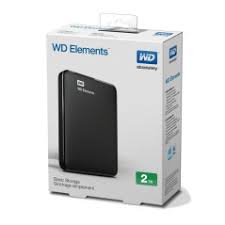 DISQUE DUR EXTERNE WESTERN DIGITAL ELEMENT 2TB HARD DRIVE 3.0 NOIR (WDBU6Y0020BBK)