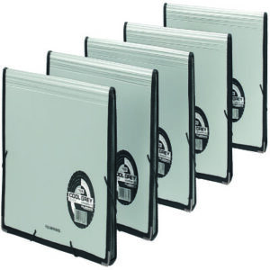 Dossier Organizer à soufflet FOLDERMATE 13 pochettes Format A4 Coul Gris