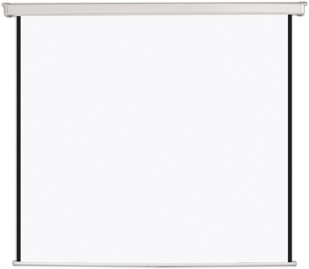 Ecran de projection électrique Bi-Office avec télécommande 2,00 X 2,00 m