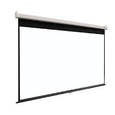 Ecran de projection OMEGA Manuel 200*200 cm Matte Blanc 0.38 mm
