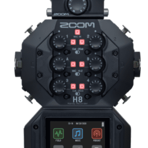 ENREGISTREUR PRO ZOOM H8 - 12 pistes 1x microphone XY amovible 4x entrées XLR et 2x XLR combo