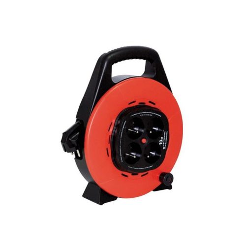 ENROULEUR INGELEC DOMESTIQUE 4 PRISES 2P+T 10M