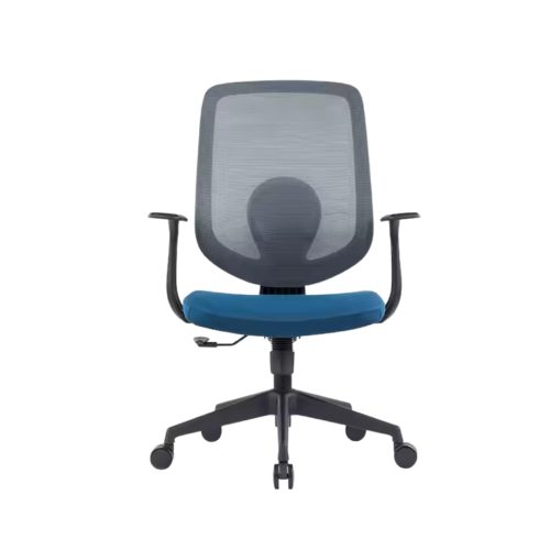 Fauteuil opérateur assise en mousse moulée haute densité 45mm , accoudoirs 2D , roulettes en PU 55mm (DC-720)