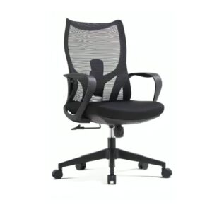 Fauteuil opérateur assise en mousse moulée haute densité 45mm , vérin 1 class , piètement PP , roulettes en PU (DC-715)