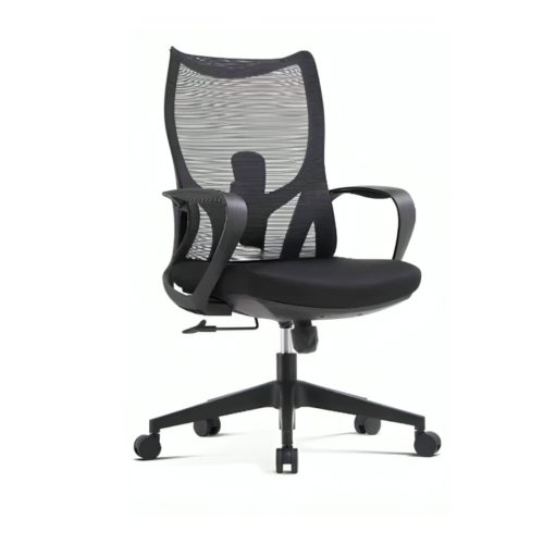 Fauteuil opérateur assise en mousse moulée haute densité 45mm , vérin 1 class , piètement PP , roulettes en PU (DC-715)