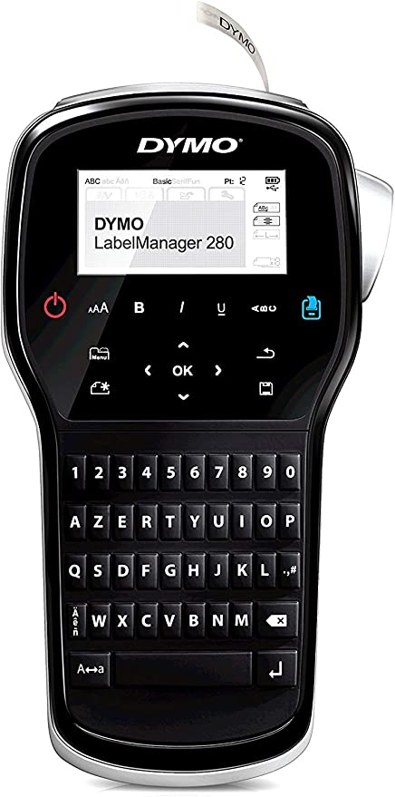 Imprimante à étiquettes DYMO Label Manager 280 avec clavier AZERTY