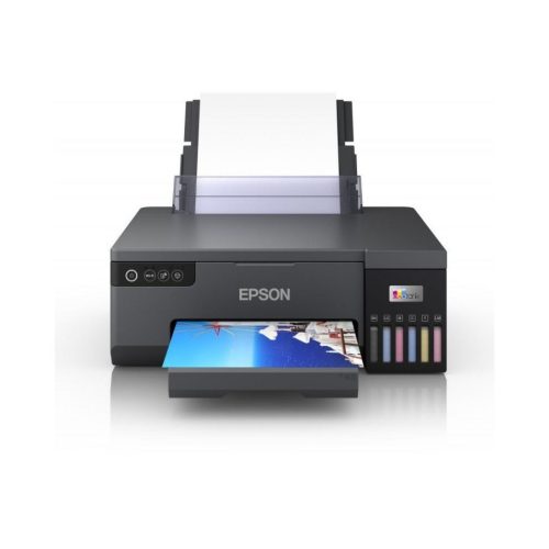 Imprimante Epson Impression photo L8050 SFP Wifi Couleur A4 22 B&WPPM 22PPMCOL impression sur cartes PVC (C11CK37403)