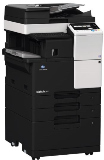 Imprimante multifonction KONICA MINOLTA monochrome A5-A3 Bizhub 367 - 36/18 PPM