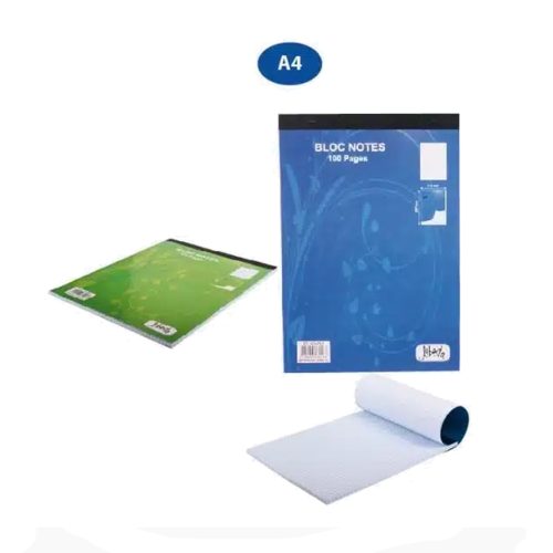 LOT DE 10 Bloc Note piqué LIBERTA A4