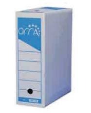 Lot de 10 Boites d'archives OMA Dos GM 135 mm