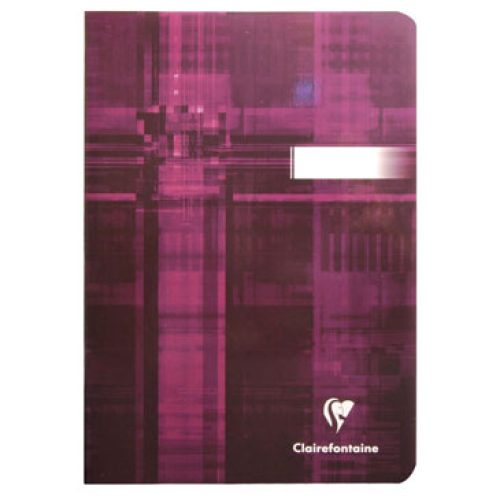 Lot de 10 cahiers piqués CLAIREFONTAINE 96 pages 14,8 x 21 cm 90g/m² Coloris assorties