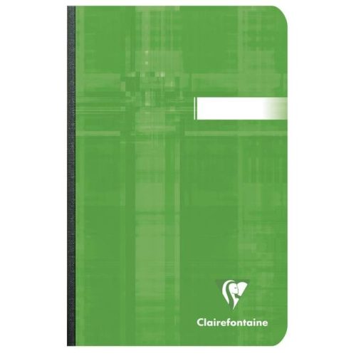 Lot de 10 CARNETS PIQUES petits carreaux 5×5 Clairefontaine – 11×17 cm 96 pages 90g/m2 Assortis