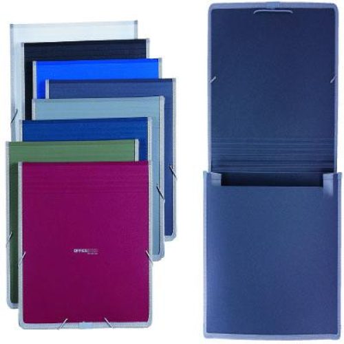 Lot de 10 Chemises à rabats extensibles FOLDERMATE Format A4 Coul Assorties