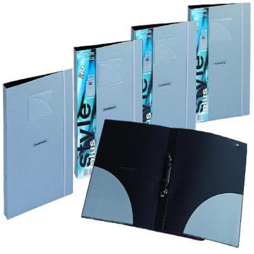 Lot de 10 Classeurs à 4 Anneaux FOLDERMATE Format A4