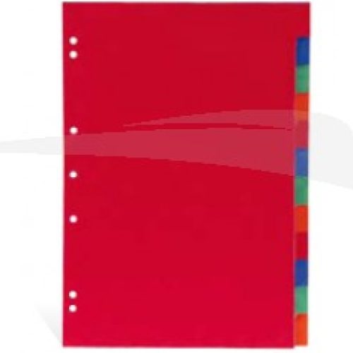 Lot de 10 Jeux de 12 intercalaires A3 SICLA neutres en carton