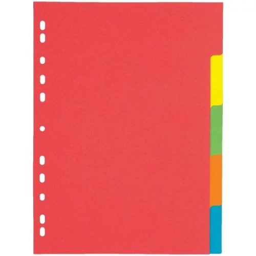 LOT DE 10 JEUX DE 6 INTERCALAIRES EN DOSSIER 240G A3 SICLA TOUCHES NEUTRES