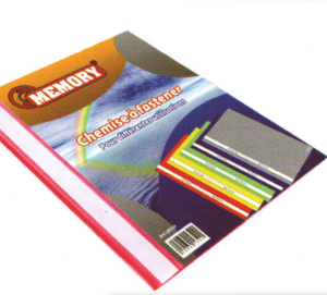 Lot de 12 Chemises à fastener MEMORY Coloris au choix