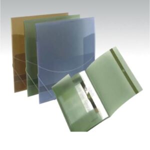 Lot de 12 Chemises à rabat en polypro Atlas format A4