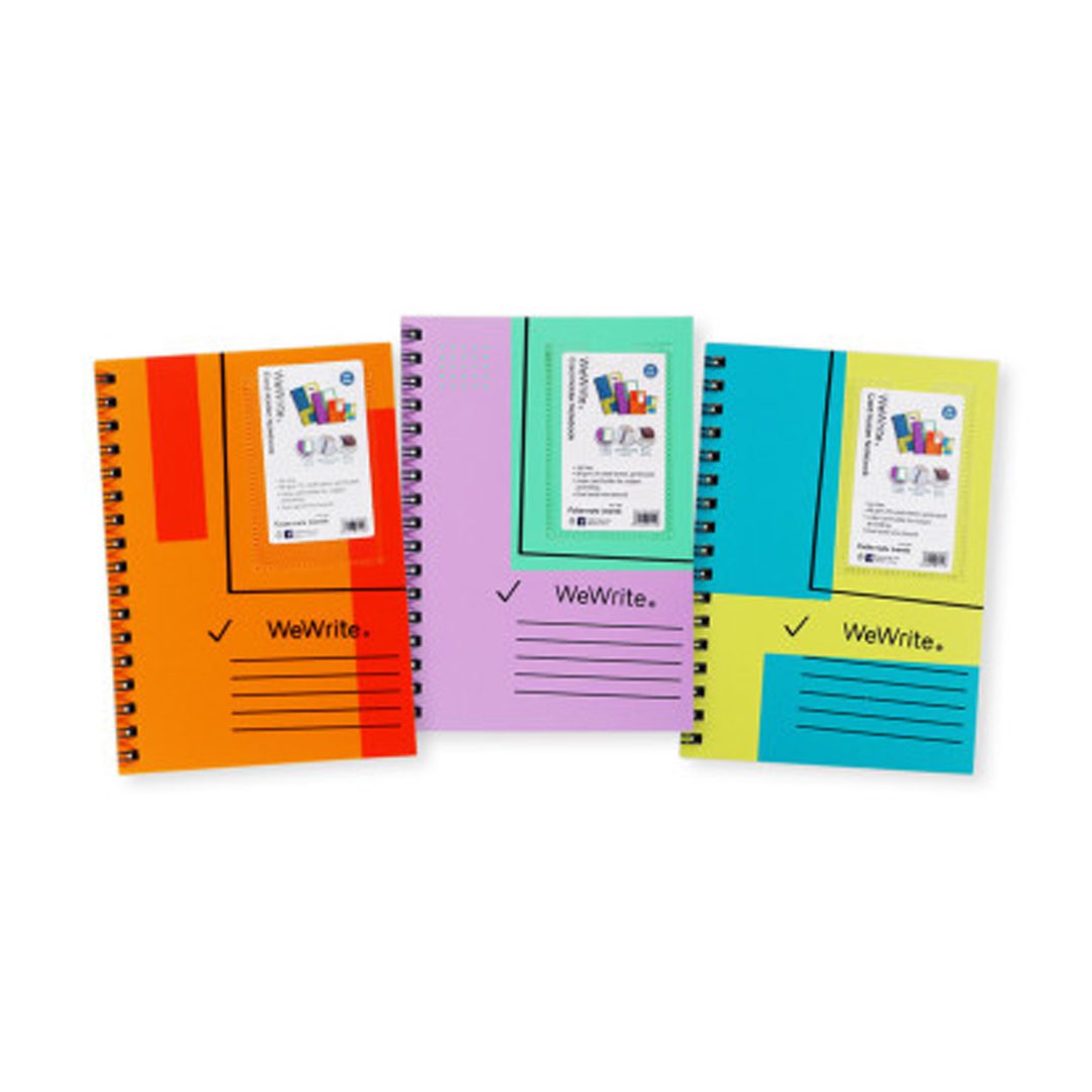 Lot de 12 Notebook FOLDERMATE Format A5 Couleur assortis