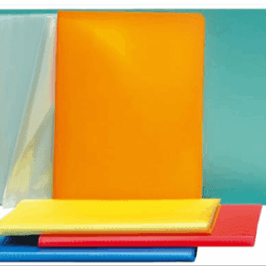 Lot de 12 porte-vues DELI 10 pochettes 20 vues en polypro A4 Col au choix