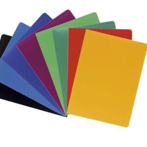 Lot de 20 Portes-vues Exacompta 40 Vues 24x32 cm pour A4 (Ass: 8coul)