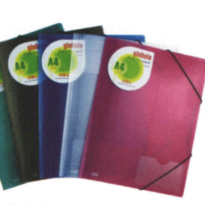 Lot de 24 Chemises à rabats DELI en polypropylène Col assorties