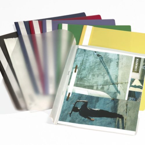 Lot de 25 Chemises à couverture transparente DURABLE A4