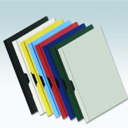 Lot de 25 Chemises de présentation à clip en PVC Atlas Format A4 (Coloris au choix)