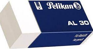 Lot de 30 GOMMES PELIKAN 619635 AL 30 blanc
