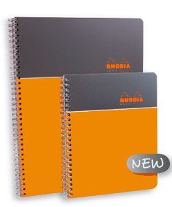 Lot de 5 Blocs de bureau note book Rhodia A5+ 160 pages
