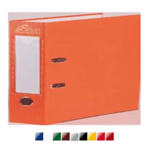 Lot de 5 Classeurs à levier A3 SICLA en simili cuir Dos 8 cm 32 x 48 avec perforateur