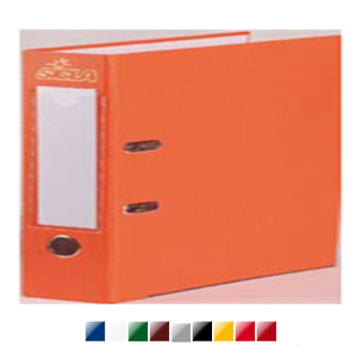 Lot de 5 Classeurs à levier A3 SICLA en simili cuir Dos 8 cm 32 x 48 avec perforateur