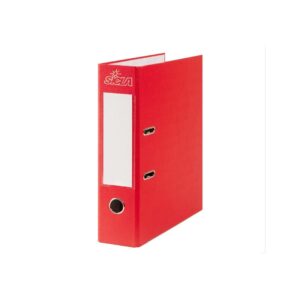 Lot de 5 Classeurs à levier SICLA Simili Cuir Dos 80 mm Format CCP horizontal 19,5x28 cm Coloris au choix