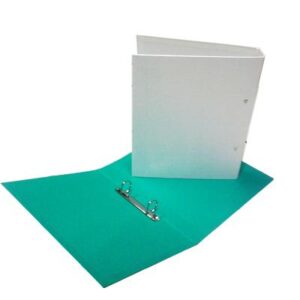 Lot de 5 Classeurs carton rigide Alpha à 2 Anneaux Dos 4 cm (Coloris au choix)