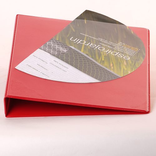 Lot de 5 Classeurs PVC SICLA A4 à 2 Anneaux en D dos 10 cm ( 10 Coul au choix)