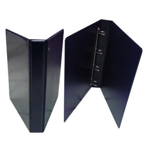 Lot de 5 Classeurs PVC SICLA A4 à 4 Anneaux en Dos 4 cm 10 Couleurs au choix