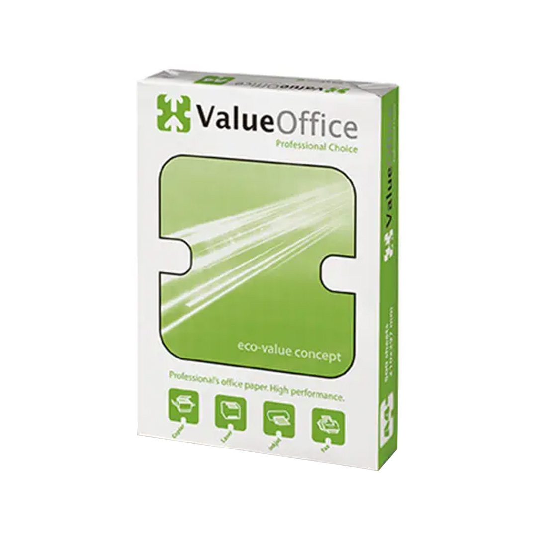 Lot de 5 Ramettes de papier VALUE OFFICE économique - Format A4 - 500 feuilles