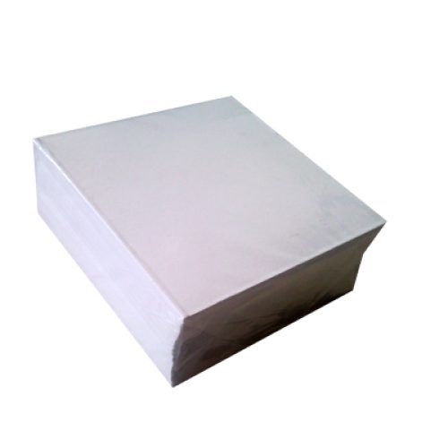 Lot de 6 Bloc-cube 90 x 90 x 90 mm Blanc 250 feuillets