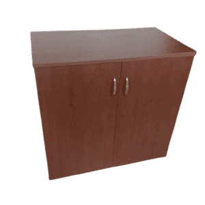 Meuble bas avec portes à charnières clipsables et serrure 3 points 800*900*450